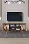 Hanah Home Sina 3319 Soporte para TV Roble Zafiro y Antracita